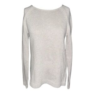 J. Crew Tan Raglan Scoopneck Sweater